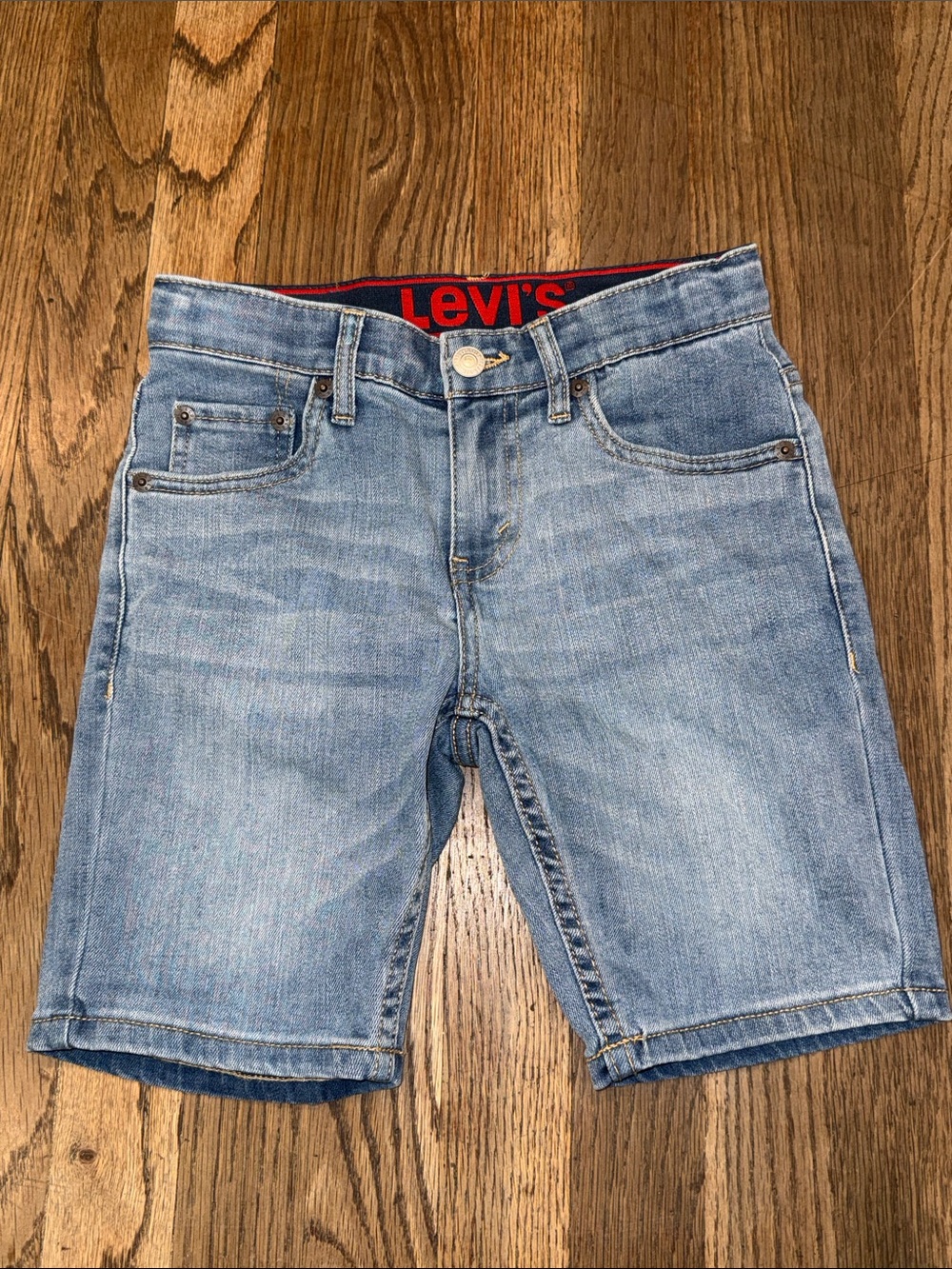Boy’s Levi's Light Blue Denim Shorts